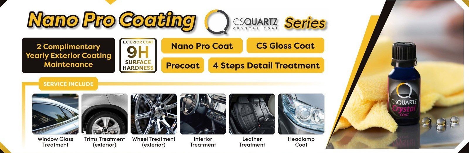 CS Quartz 9H Nano Pro Ceramic Matrix
