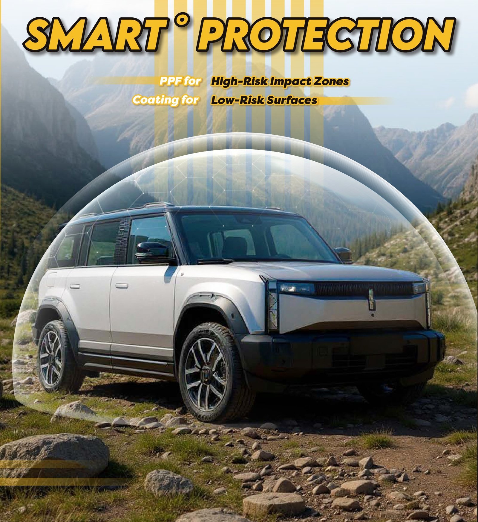 CoolShield Smart Hybrid Protection Aerodynamic Dome